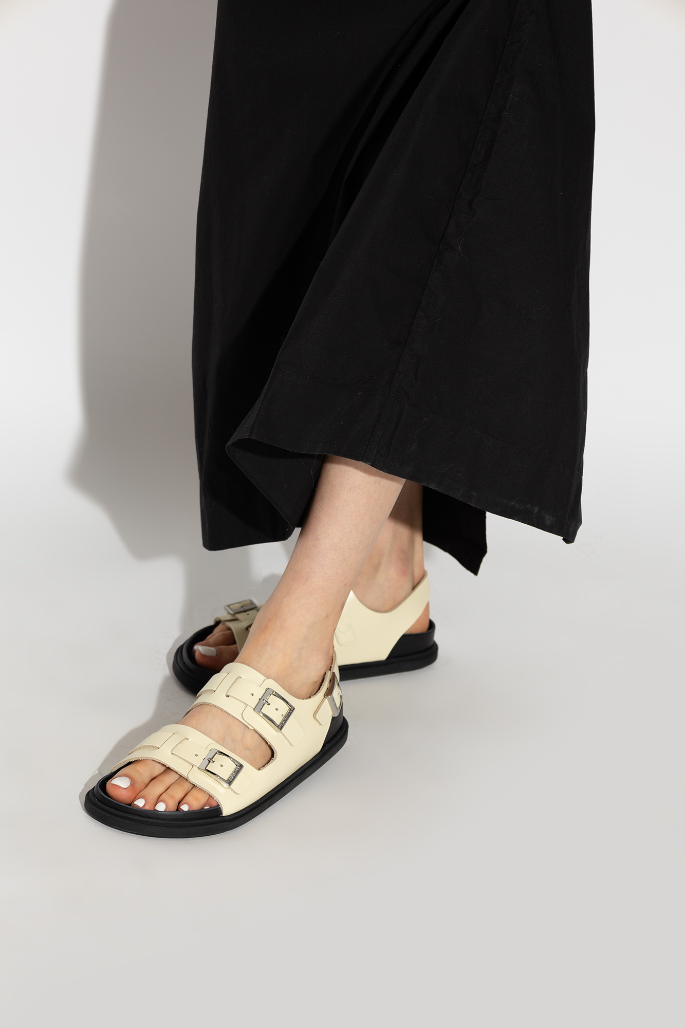 Yellow 'Cannes' sandals Birkenstock - Vitkac HK